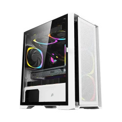 1STPLAYER T4 White mATX Gaming Casing 1STPLAYER T4 White mATX Gaming Casing