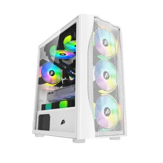 1STPLAYER X3-M White mATX Gaming Casing 1STPLAYER X3-M White mATX Gaming Casing