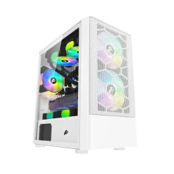1STPLAYER X4-M White mATX Gaming Casing 1STPLAYER X4-M White mATX Gaming Casing