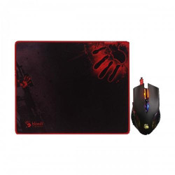 A4TECH Bloody Q8181S Neon X Glide Gaming Mouse & Mouse Pad A4TECH Bloody Q8181S Neon X Glide Gaming Mouse & Mouse Pad