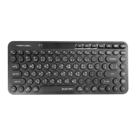 A4tech FBK36C AS Fstyler Compact Rechargeable Wireless Keyboard A4tech FBK36C AS Fstyler Compact Rechargeable Wireless Keyboard