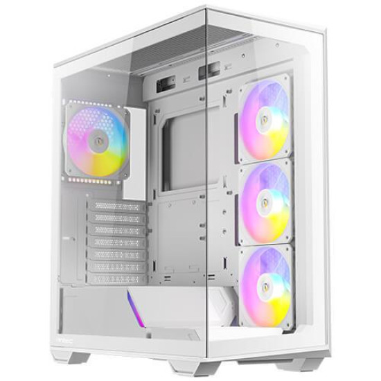 Antec C3 White ARGB Constellation Series ATX Mid Tower Gaming Casing Antec C3 White ARGB Constellation Series ATX Mid Tower Gaming Casing