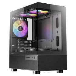 Antec CX200M RGB ELITE Full-View Mini-Tower Gaming Casing Antec CX200M RGB ELITE Full-View Mini-Tower Gaming Casing