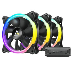 Antec Neon 120 ARGB 3 in 1 Pack Casing Fan with Controller Antec Neon 120 ARGB 3 in 1 Pack Casing Fan with Controller