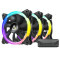 Antec Neon 120 ARGB 3 in 1 Pack Casing Fan with Controller Antec Neon 120 ARGB 3 in 1 Pack Casing Fan with Controller
