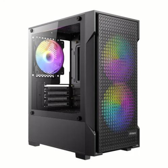 Antec VX100M ARGB M-ATX Mini Tower Gaming Casing Antec VX100M ARGB M-ATX Mini Tower Gaming Casing