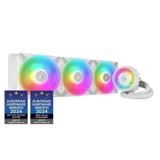 Arctic Liquid Freezer III 420MM ARGB Liquid CPU Cooler White Arctic Liquid Freezer III 420MM ARGB Liquid CPU Cooler White