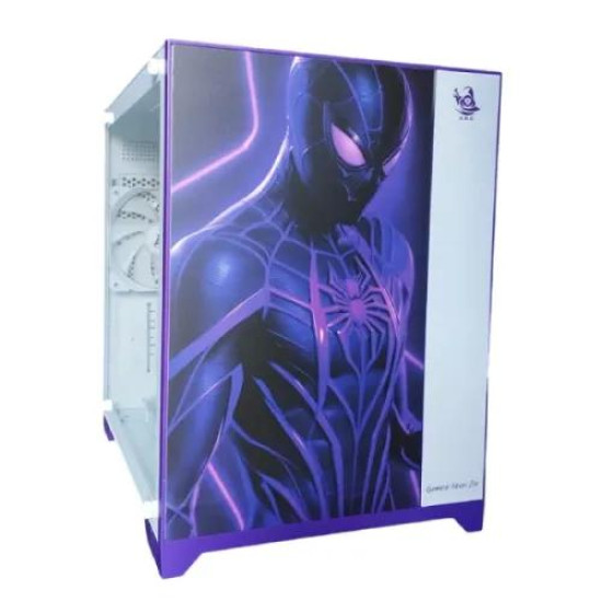 Ars Legend 171 Spiderman Edition mATX Gaming Casing White