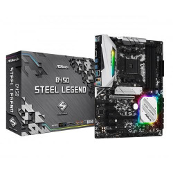 Asrock B450 Steel Legend AMD Motherboard Asrock B450 Steel Legend AMD Motherboard