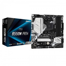 ASRock B550M Pro4 DDR4 AMD Motherboard ASRock B550M Pro4 DDR4 AMD Motherboard