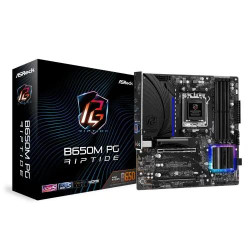 ASRock B650M PG Riptide AMD AM5 Micro ATX Motherboard ASRock B650M PG Riptide AMD AM5 Micro ATX Motherboard