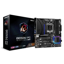 ASRock B650M PG Riptide WiFi AMD AM5 Micro ATX Motherboard ASRock B650M PG Riptide WiFi AMD AM5 Micro ATX Motherboard