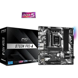 ASRock B760M Pro-A DDR5 Micro ATX Motherboard ASRock B760M Pro-A DDR5 Micro ATX Motherboard