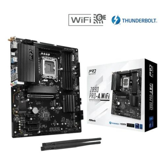 ASRock Z890 Pro-A WiFi LGA1851 DDR5 ATX Motherboard ASRock Z890 Pro-A WiFi LGA1851 DDR5 ATX Motherboard