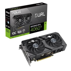 ASUS Dual GeForce RTX 4060 Ti EVO OC Edition 16GB GDDR6 Graphics Card ASUS Dual GeForce RTX 4060 Ti EVO OC Edition 16GB GDDR6 Graphics Card