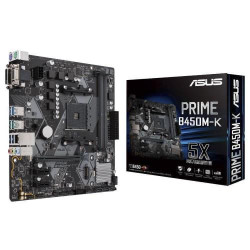 Asus PRIME B450M-K DDR4 AMD AM4 Socket Motherboard Asus PRIME B450M-K DDR4 AMD AM4 Socket Motherboard