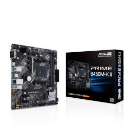 Asus PRIME B450M-K II DDR4 AMD AM4 micro ATX Motherboard Asus PRIME B450M-K II DDR4 AMD AM4 micro ATX Motherboard