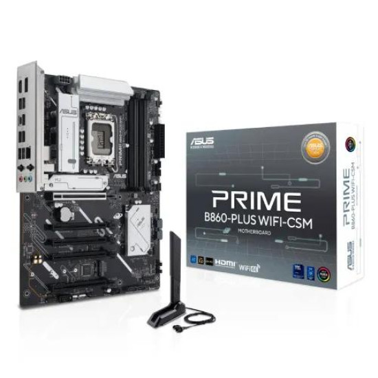 Asus PRIME B860-PLUS WIFI-CSM LGA 1851 ATX Motherboard Asus PRIME B860-PLUS WIFI-CSM LGA 1851 ATX Motherboard