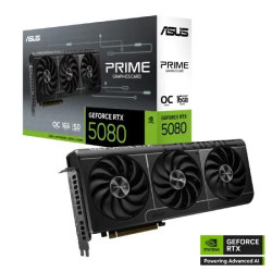 ASUS PRIME GeForce RTX 5080 16GB GDDR7 OC Edition Graphics Card ASUS PRIME GeForce RTX 5080 16GB GDDR7 OC Edition Graphics Card