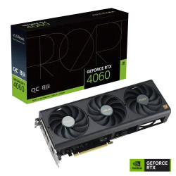 ASUS ProArt GeForce RTX 4060 OC Edition 8GB GDDR6 Graphics Card ASUS ProArt GeForce RTX 4060 OC Edition 8GB GDDR6 Graphics Card