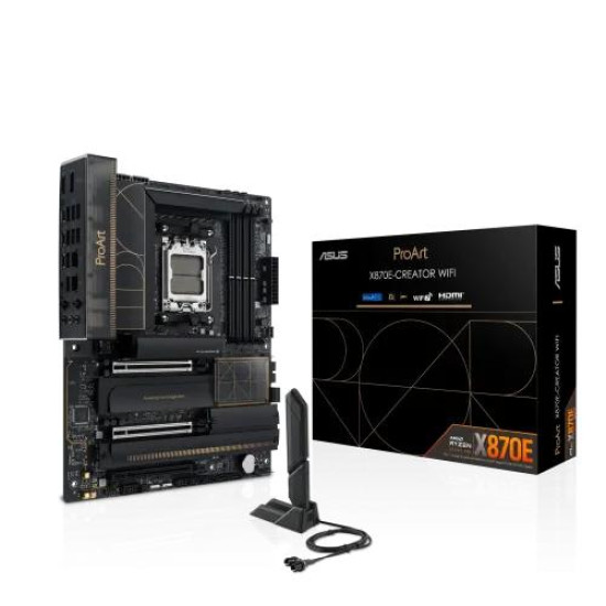 ASUS ProArt X870E-CREATOR WiFi AM5 DDR5 ATX Motherboard ASUS ProArt X870E-CREATOR WiFi AM5 DDR5 ATX Motherboard