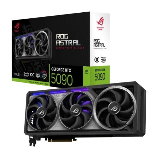 ASUS ROG Astral GeForce RTX 5090 32GB GDDR7 OC Edition Graphics Card ASUS ROG Astral GeForce RTX 5090 32GB GDDR7 OC Edition Graphics Card