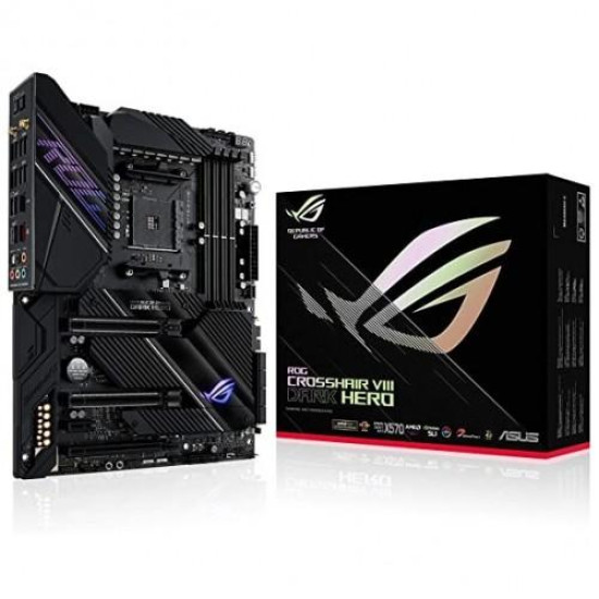 Asus ROG Crosshair VIII Dark Hero X570 Wi-Fi AM4 ATX Motherboard Asus ROG Crosshair VIII Dark Hero X570 Wi-Fi AM4 ATX Motherboard