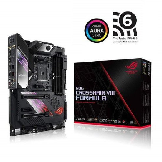 Asus Rog Crosshair X570 VIII Formula AMD ATX Gaming Motherboard Asus Rog Crosshair X570 VIII Formula AMD ATX Gaming Motherboard