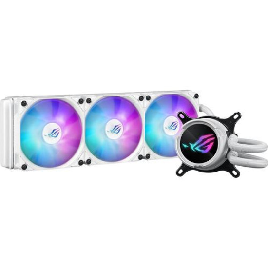 Asus ROG STRIX LC III 360 ARGB White All-in-One Liquid CPU Cooler Asus ROG STRIX LC III 360 ARGB White All-in-One Liquid CPU Cooler