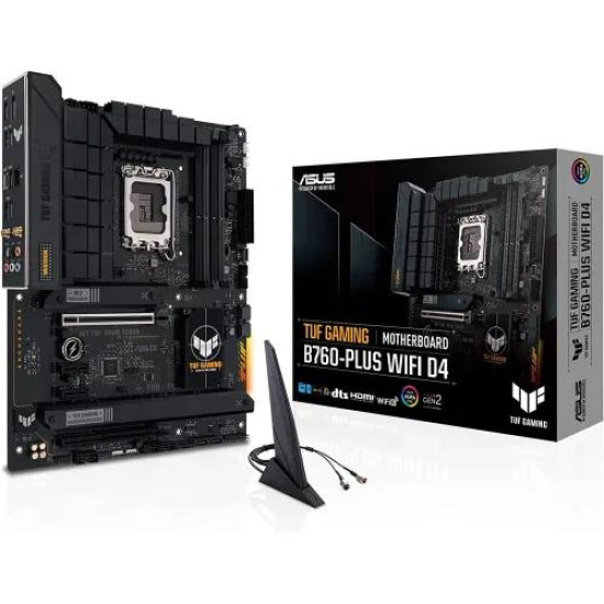 Asus TUF GAMING B760-PLUS WIFI D4 ATX Motherboard Asus TUF GAMING B760-PLUS WIFI D4 ATX Motherboard