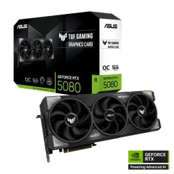 ASUS TUF Gaming GeForce RTX 5080 16GB GDDR7 OC Edition Graphics Card ASUS TUF Gaming GeForce RTX 5080 16GB GDDR7 OC Edition Graphics Card