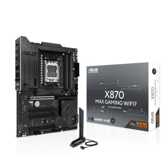 Asus X870 MAX GAMING WIFI7 AM5 ATX Motherboard Asus X870 MAX GAMING WIFI7 AM5 ATX Motherboard