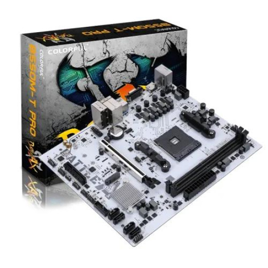 Colorful BATTLE-AX B550M-T PRO V14 AM4 mATX Motherboard Colorful BATTLE-AX B550M-T PRO V14 AM4 mATX Motherboard