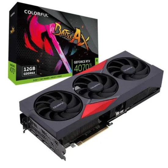 Colorful GeForce RTX 4070 Ti NB EX-V 12GB GDDR6X Graphics Card Colorful GeForce RTX 4070 Ti NB EX-V 12GB GDDR6X Graphics Card
