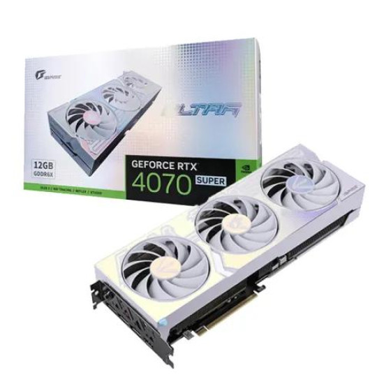 Colorful iGame GeForce RTX 4070 SUPER Ultra W OC 12GB-V GDDR6X Graphics Card Colorful iGame GeForce RTX 4070 SUPER Ultra W OC 12GB-V GDDR6X Graphics Card