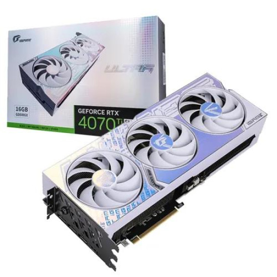 Colorful iGame GeForce RTX 4070 Ti SUPER Ultra W OC 16GB-V GDDR6X Graphics Card Colorful iGame GeForce RTX 4070 Ti SUPER Ultra W OC 16GB-V GDDR6X Graphics Card