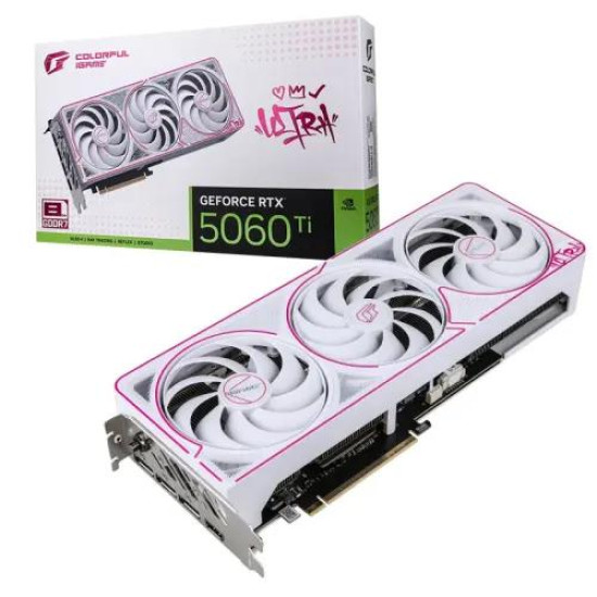 Colorful iGame GeForce RTX 5060 Ti Ultra W OC 8GB-V GDDR7 Graphics Card Colorful iGame GeForce RTX 5060 Ti Ultra W OC 8GB-V GDDR7 Graphics Card