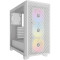 Corsair 3000D RGB AIRFLOW Mid-Tower ATX Casing White Corsair 3000D RGB AIRFLOW Mid-Tower ATX Casing White