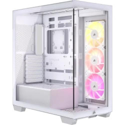 Corsair 3500X ARGB Mid-Tower Casing White Corsair 3500X ARGB Mid-Tower Casing White