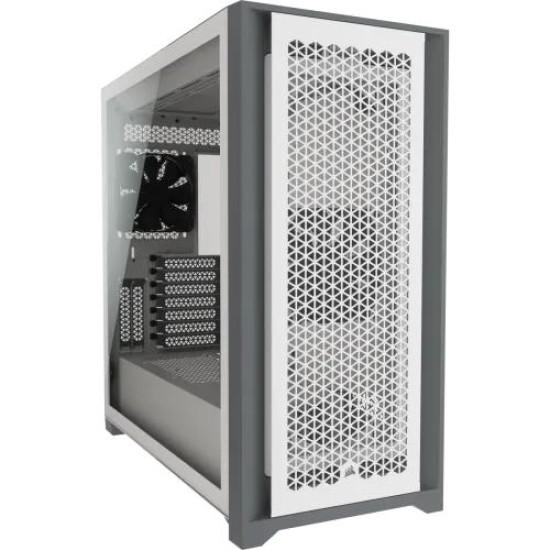 Corsair 5000D AIRFLOW Tempered Glass Mid-Tower ATX Casing White Corsair 5000D AIRFLOW Tempered Glass Mid-Tower ATX Casing White