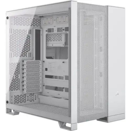 Corsair 6500D AIRFLOW Mid-Tower Dual Chamber Casing White Corsair 6500D AIRFLOW Mid-Tower Dual Chamber Casing White
