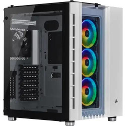 Corsair Crystal Series 680X RGB ATX High Airflow Tempered Glass Smart Casing White Corsair Crystal Series 680X RGB ATX High Airflow Tempered Glass Smart Casing White