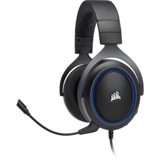 Corsair HS50 Pro Stereo 3.5mm Gaming Headphone (Blue)