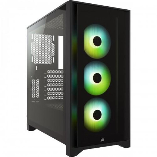 Corsair iCUE 4000X RGB Tempered Glass Mid-Tower ATX Casing Corsair iCUE 4000X RGB Tempered Glass Mid-Tower ATX Casing