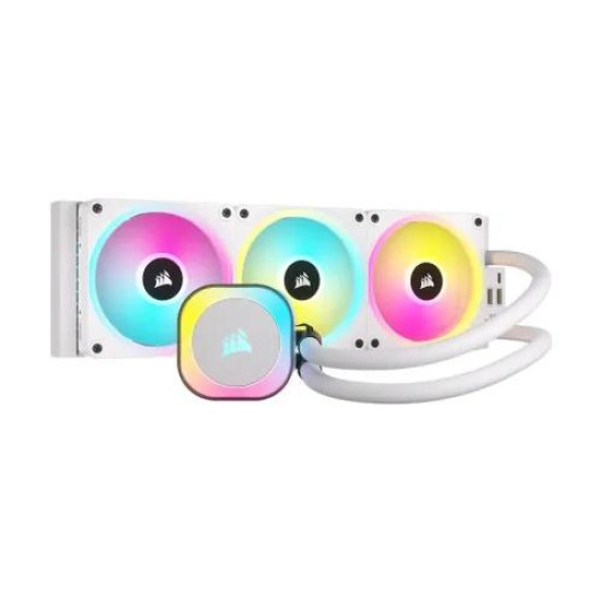 Corsair iCUE LINK H150i 360MM RGB AIO Liquid CPU Cooler White Corsair iCUE LINK H150i 360MM RGB AIO Liquid CPU Cooler White