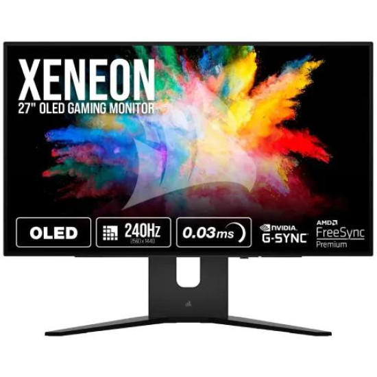 Corsair XENEON 27QHD240 27-Inch OLED 240Hz WQHD Gaming Monitor Corsair XENEON 27QHD240 27-Inch OLED 240Hz WQHD Gaming Monitor