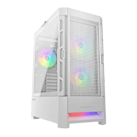 Cougar Airface RGB Mid Tower E-ATX Gaming Casing White Cougar Airface RGB Mid Tower E-ATX Gaming Casing White