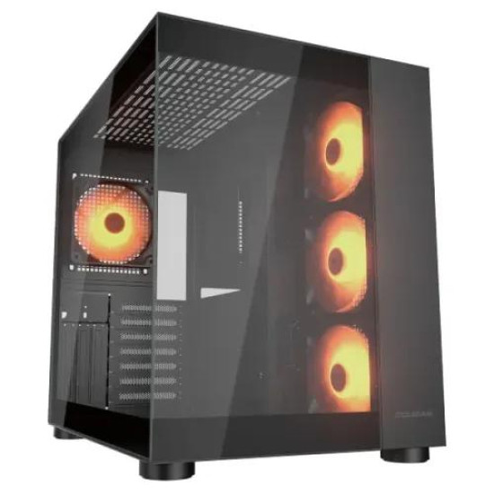 Cougar FV150 RGB Dual Chamber Mid Tower ATX Gaming Casing Cougar FV150 RGB Dual Chamber Mid Tower ATX Gaming Casing