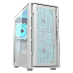Cougar UNIFACE MINI RGB m-ATX Mini Tower Gaming Casing White Cougar UNIFACE MINI RGB m-ATX Mini Tower Gaming Casing White