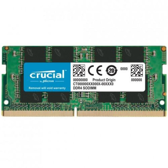 Crucial 16GB Single DDR4 2666MHz Laptop RAM Crucial 16GB Single DDR4 2666MHz Laptop RAM
